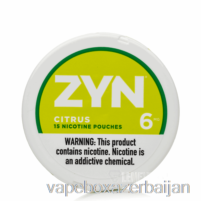 Vape Baku ZYN Nicotine Pouches - CITRUS 6mg